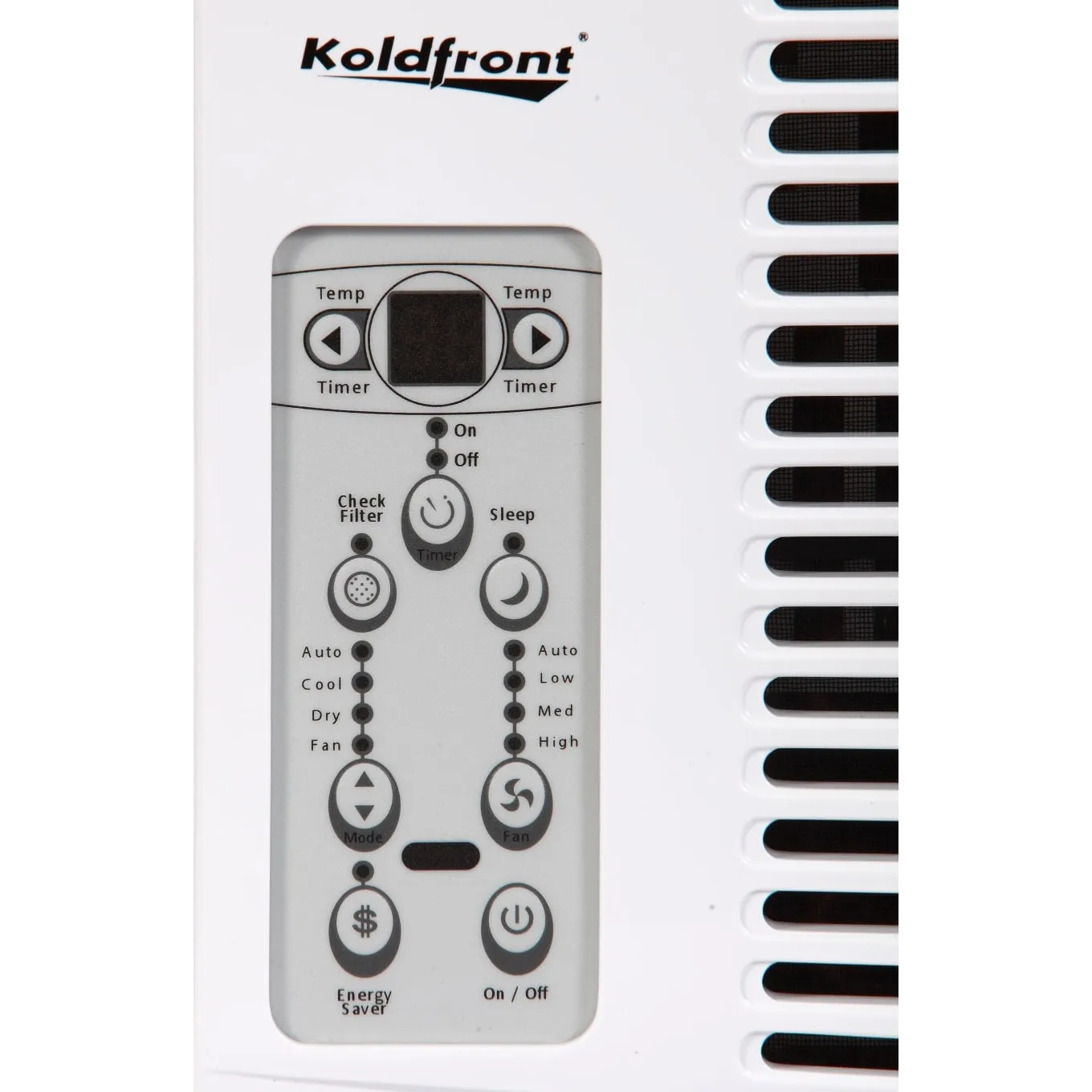 Koldfront WAC8003WCO 8000 BTU 115V Window Air Conditioner in White