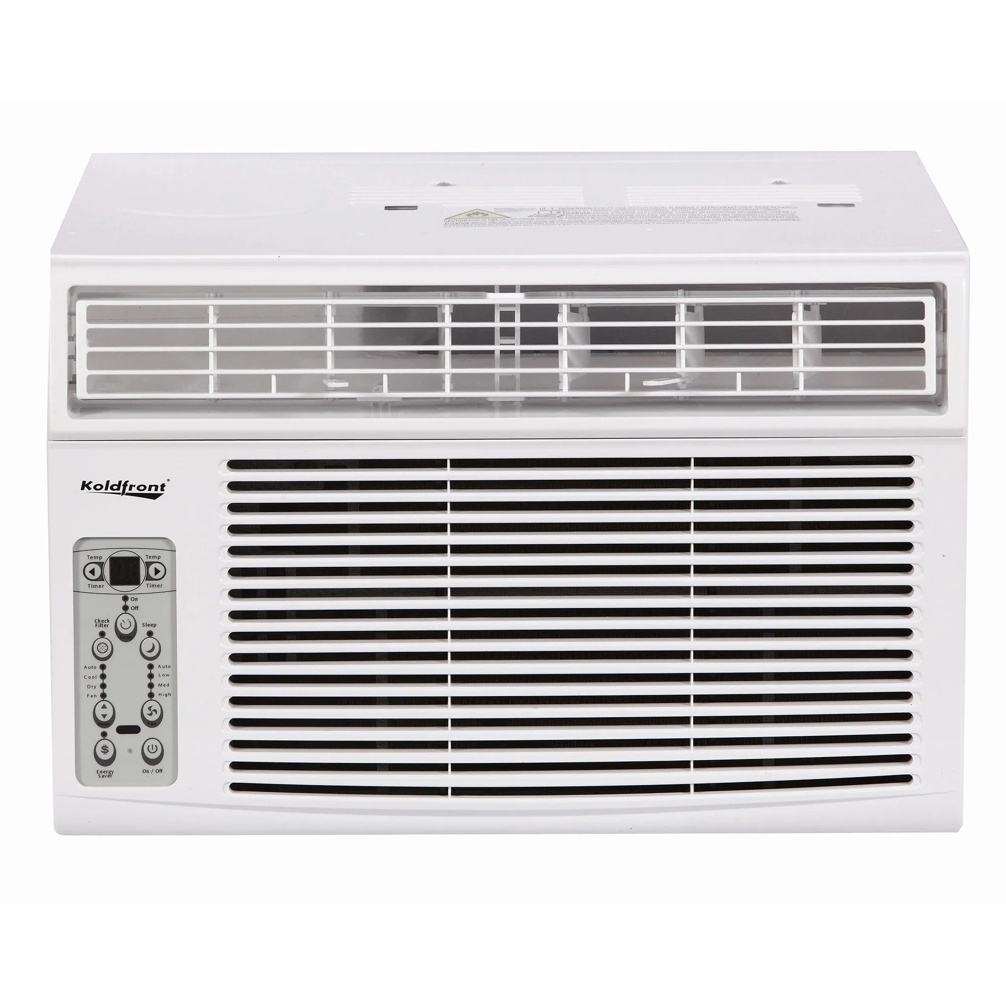 Koldfront WAC8003WCO 8000 BTU 115V Window Air Conditioner in White