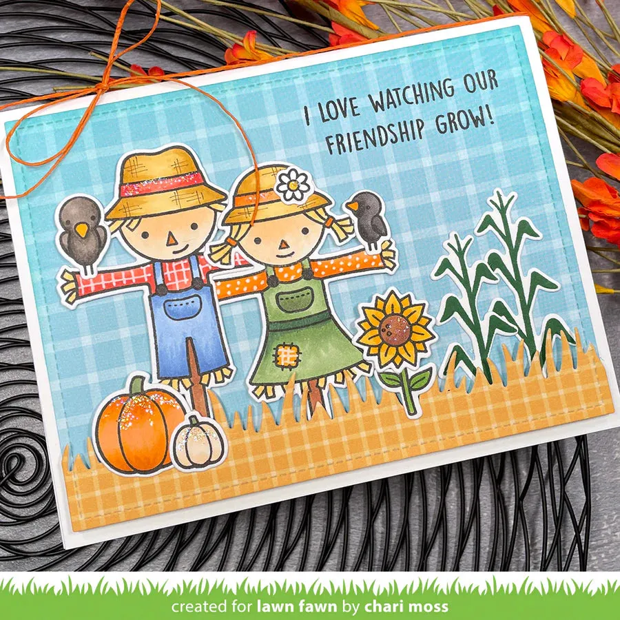LAWN FAWN: Happy Harvest | Coloring Stencil