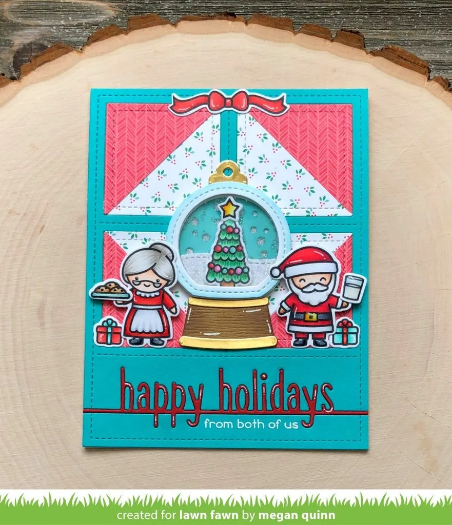 Lawn fawn-Ho-Ho-Holiday-Clear Stamp Set