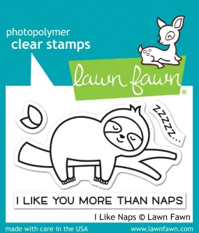 LAWN FAWN: I Like Naps | Stamp