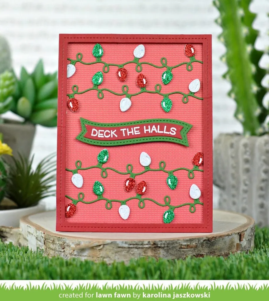Lawn Fawn-Mini String Of Lights-Lawn Cuts