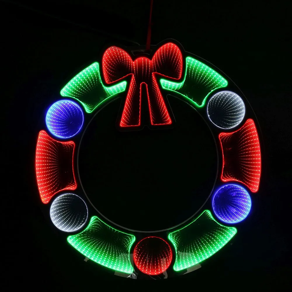 LED Infinity Wreath Light (60cm)