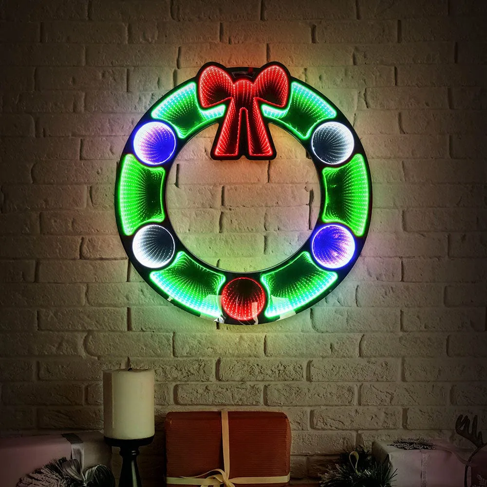 LED Infinity Wreath Light (60cm)