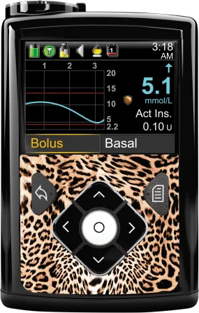 Leopard Print Sticker for Medtronic MiniMed 770G & 780G