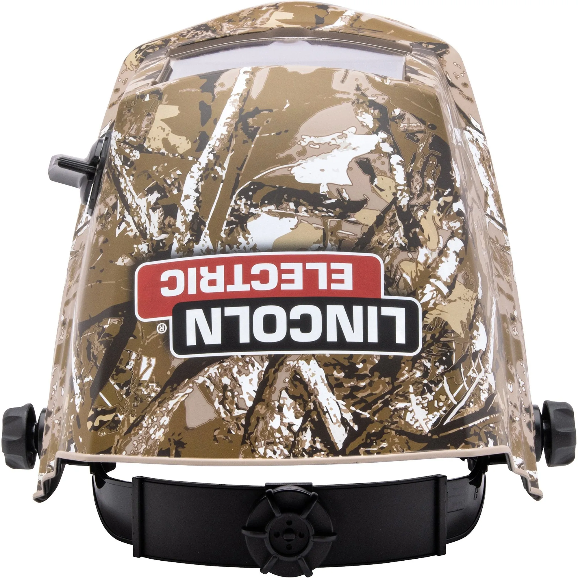 Lincoln K4738-1 Camo Auto Darkening Helmet 9-13 Shade w 10pc Camo Accessory Kit