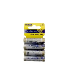 Lion Salcom Battery 1.5 V AA  4 PCS