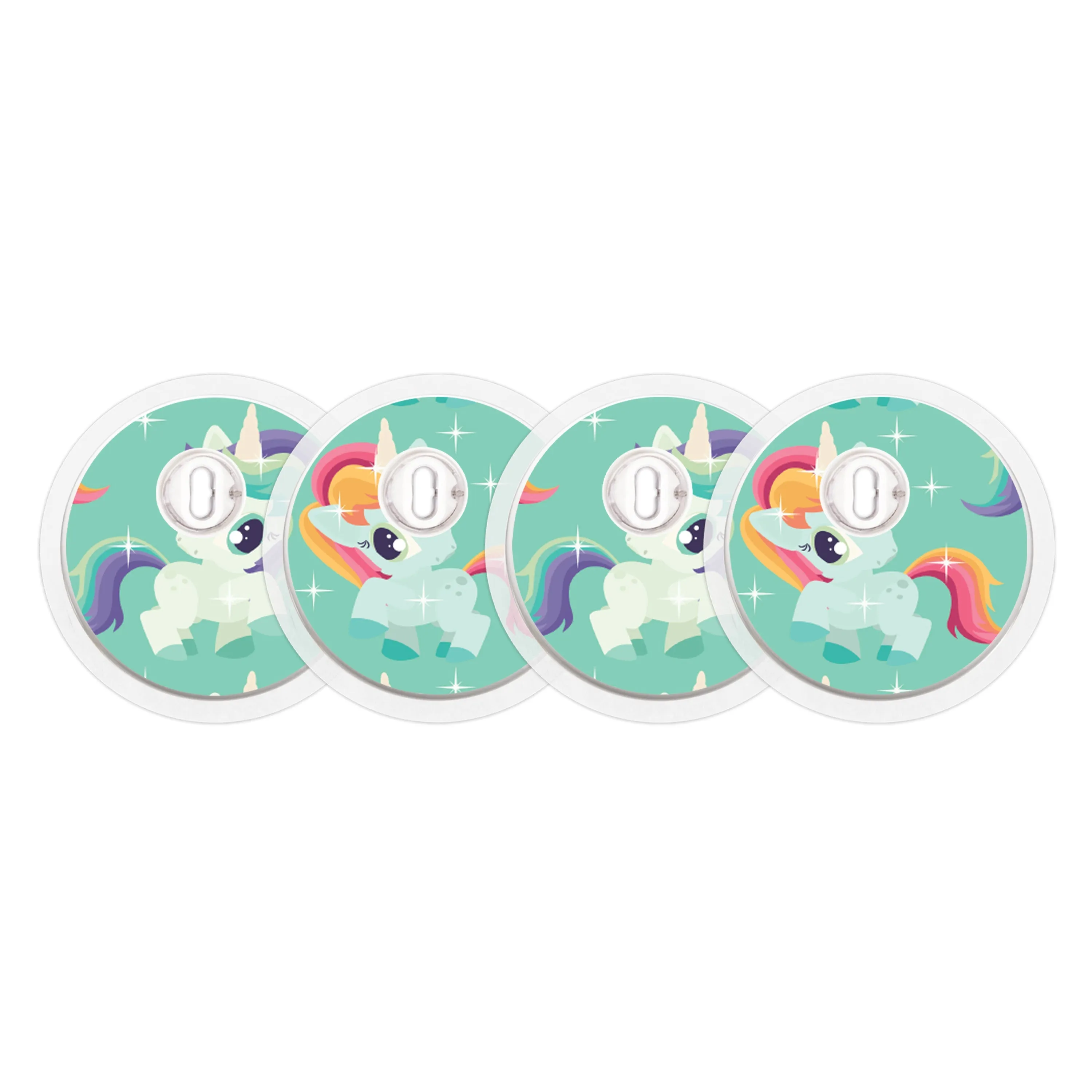 Little Ponies Sticker Designed for the FreeStyle Libre 3 Sensor