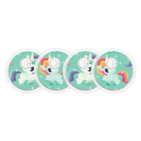Little Ponies Sticker Designed for the FreeStyle Libre 3 Sensor