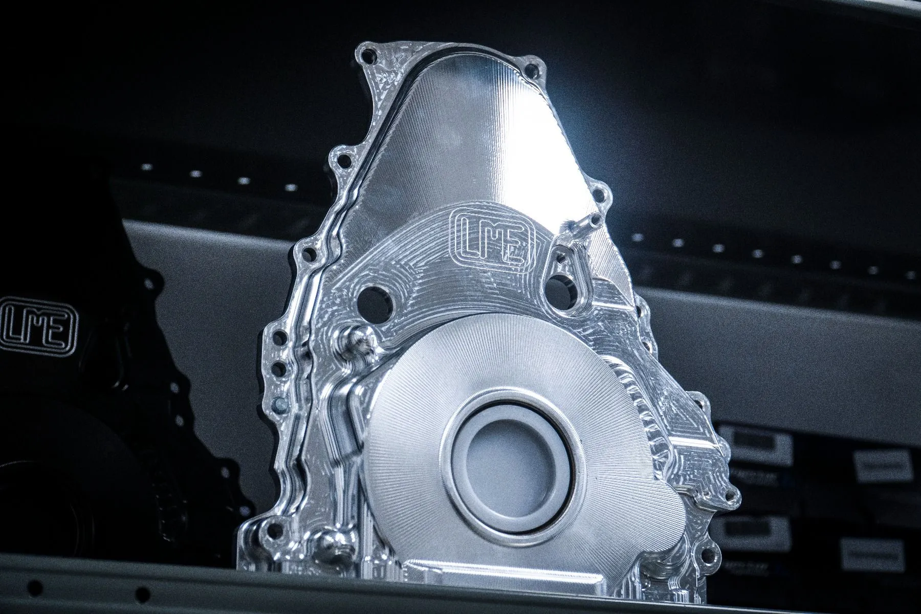LME BILLET FRONT COVER BUNDLE WITH TIMING CHAIN GUIDE GEN V LT