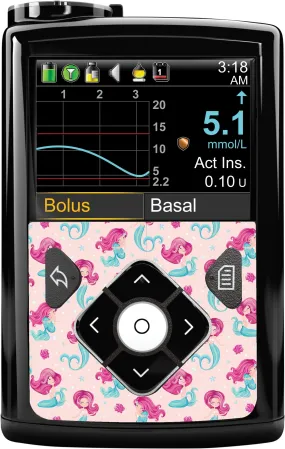 Lovely Mermaids Sticker for Medtronic MiniMed 770G & 780G