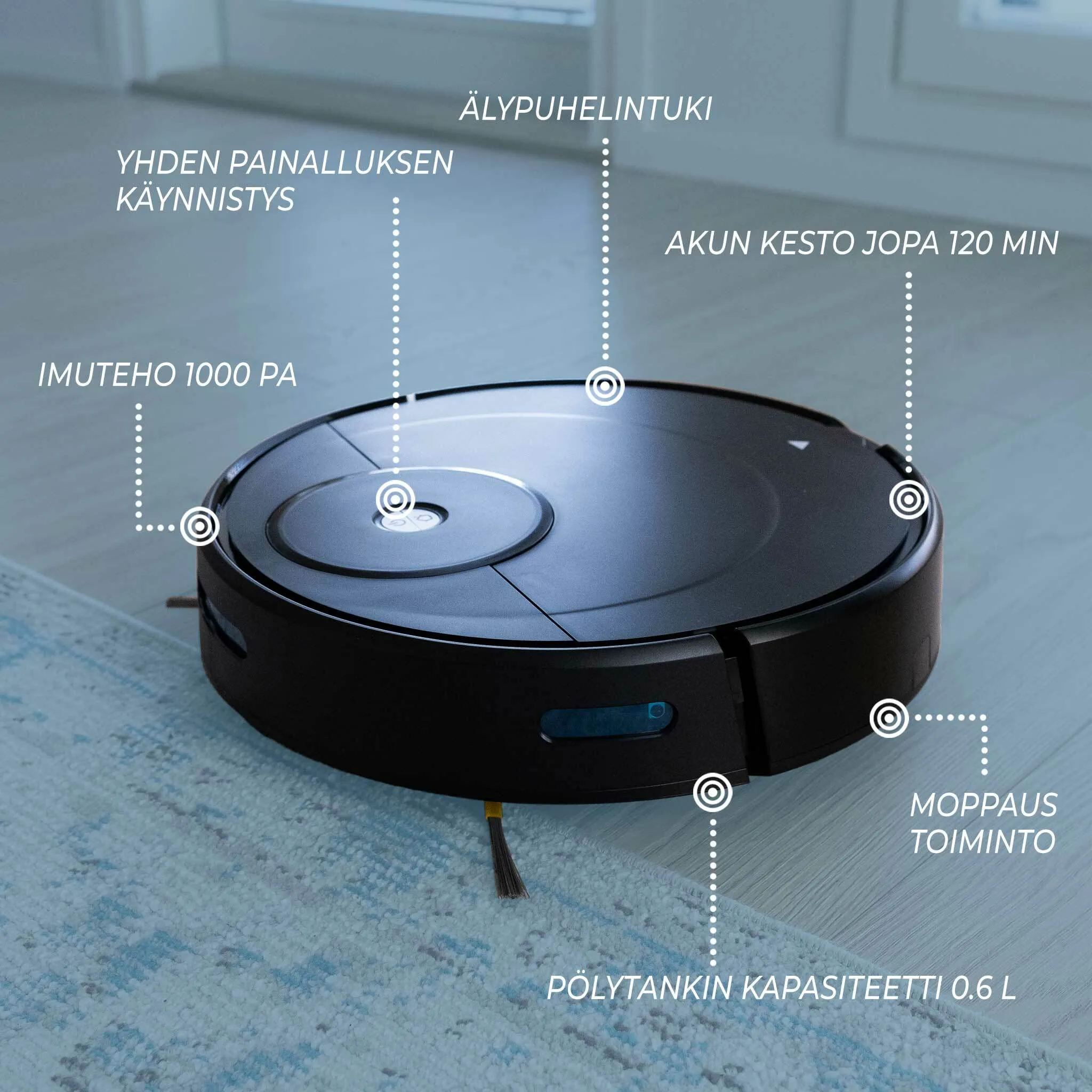 Lykke Robot Vacuum Pro 2000 V2