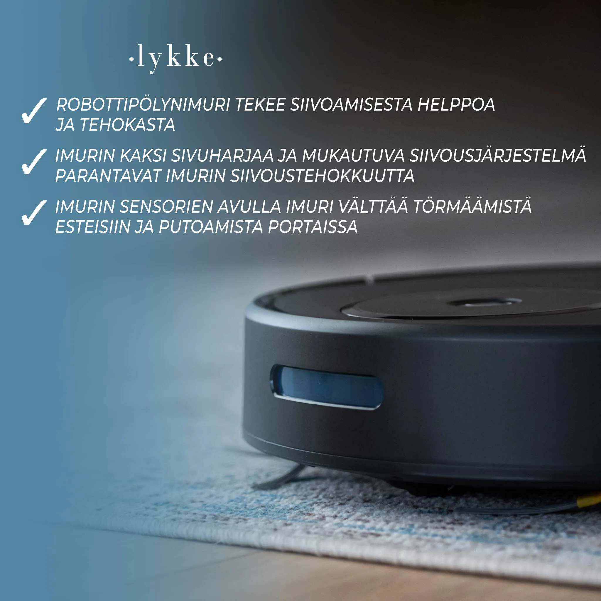 Lykke Robot Vacuum Pro 2000 V2