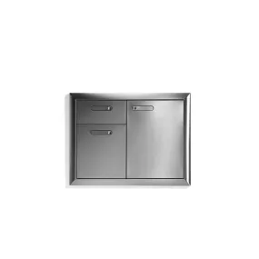 Lynx 30" Ventana Trash Drawers Combo Unit