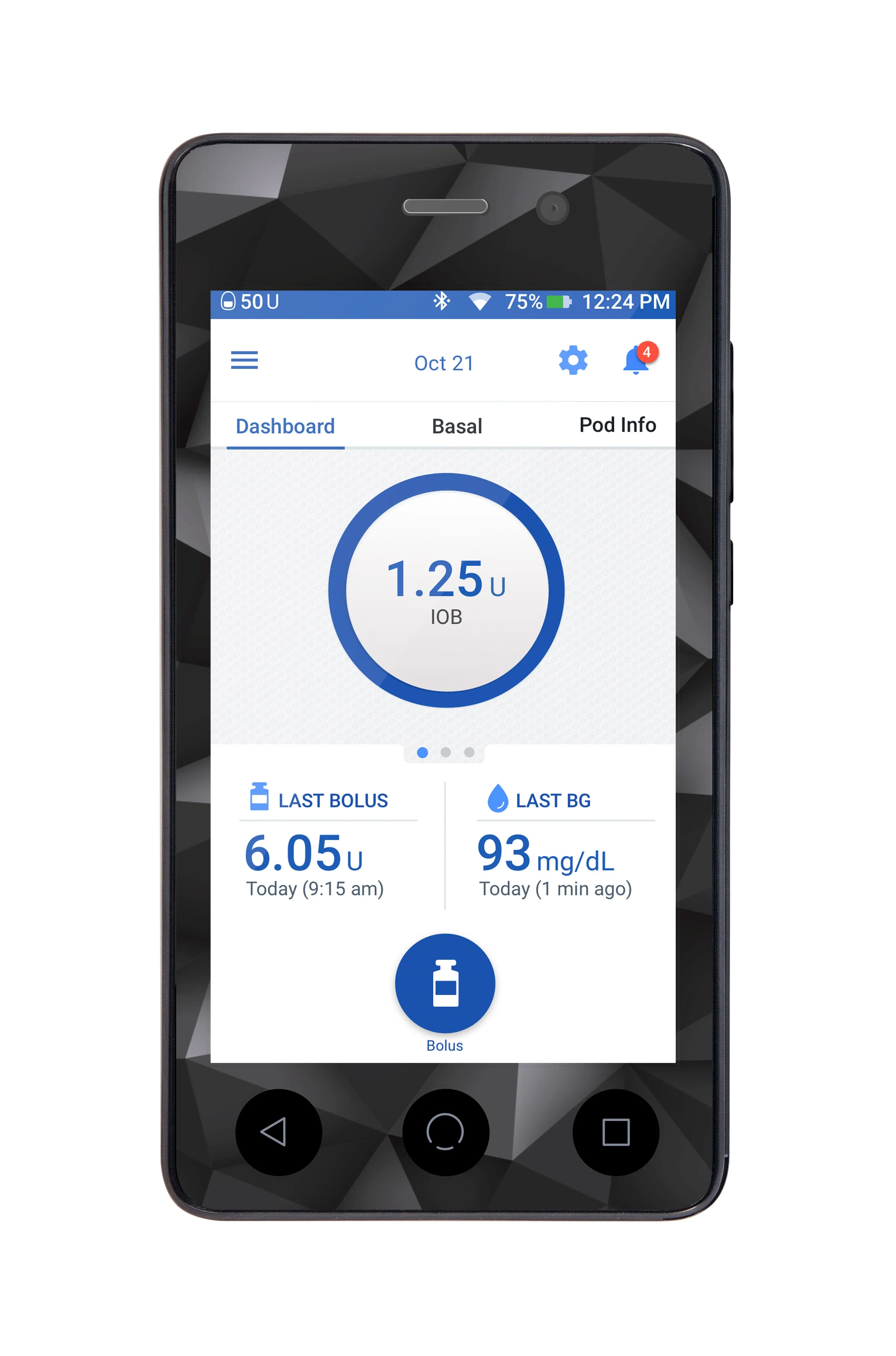 Matte Geometric Omnipod DASH™