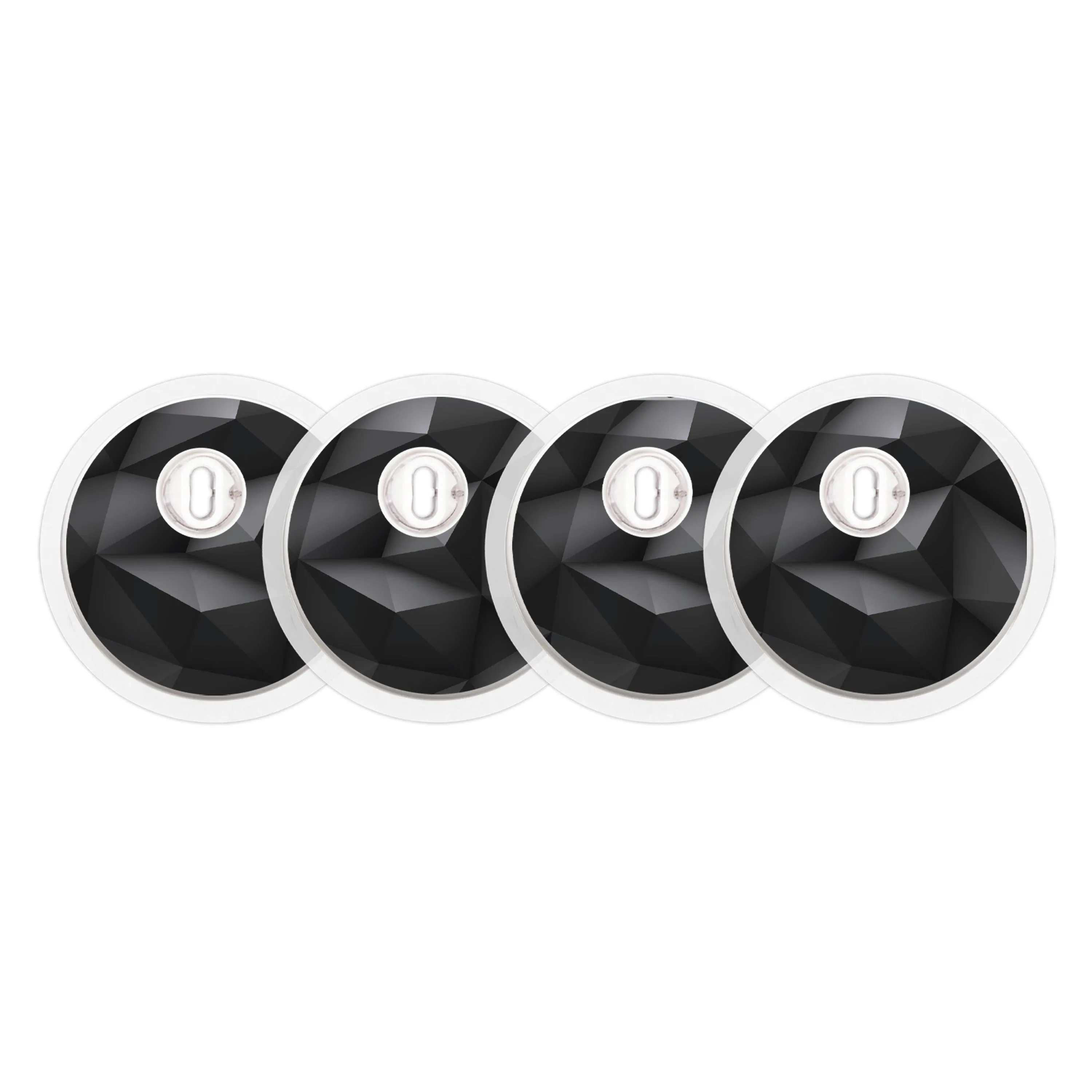 Matte Geometric Sticker Designed for the FreeStyle Libre 3 Sensor