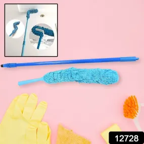 Microfiber Dust Brush – Adjustable Long Handle for Home Appliances