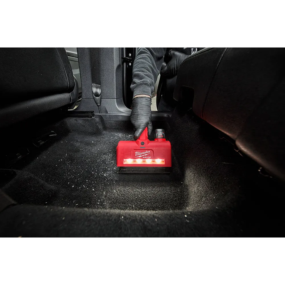 Milwaukee 0930-22HDAT M18 FUEL 18V 12 Gallon Vacuum w/ M12 Nozzle and Battery