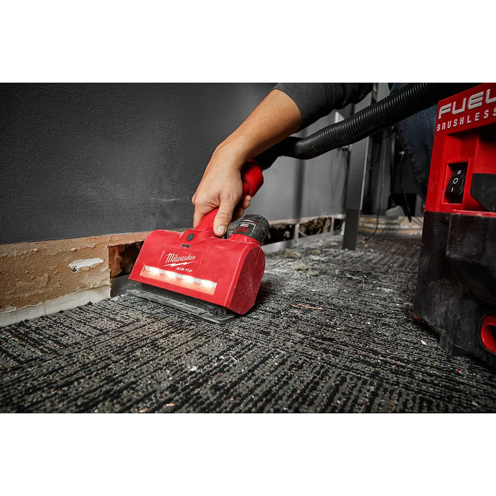 Milwaukee 0930-22HDAT M18 FUEL 18V 12 Gallon Vacuum w/ M12 Nozzle and Battery