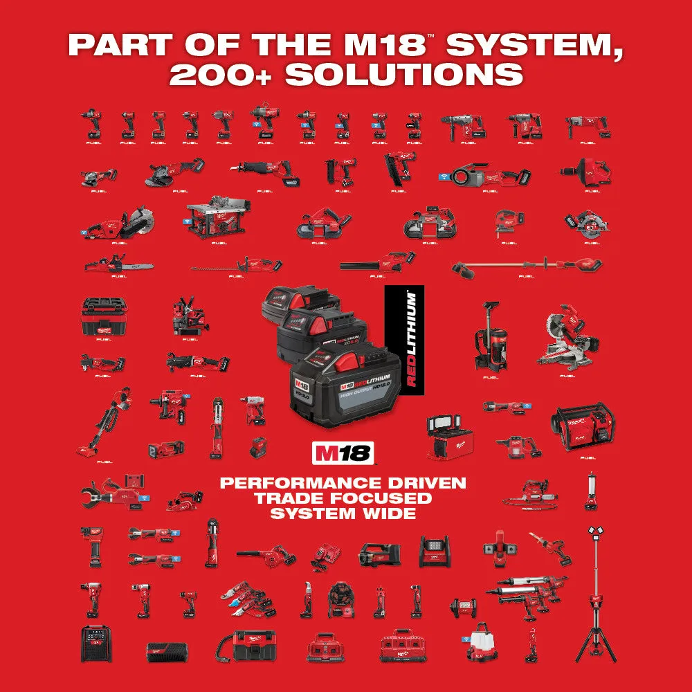 Milwaukee 2823 M18 18V Mower w/ Blower / String Trimmer / Pole Saw Attachment