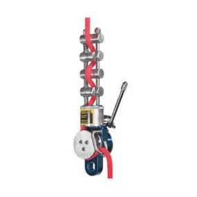 MIO Rack Descender with Overspeed Control Mechanism
