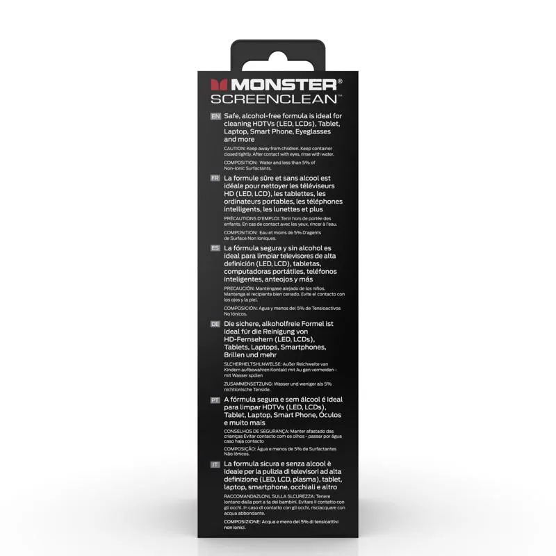 Monster Cleaner Screen Clean 1 pk