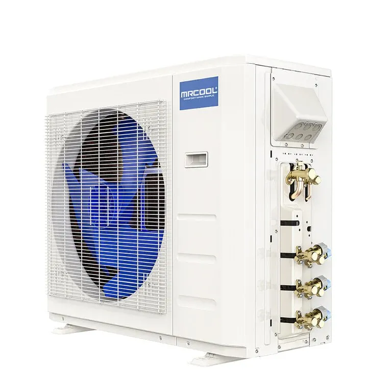 MRCOOL DIY 4th Gen Multi-Zone 3-Zone 27,000 BTU 22 SEER (9K   9K   9K) Ductless Mini-Split Air Conditioner and Heat Pump