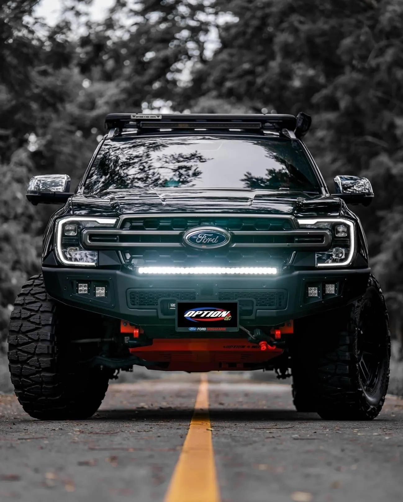 NEXT-GEN 2022  OP-V2 SUPREME FRONT WINCH BAR  - FORD RANGER & EVEREST