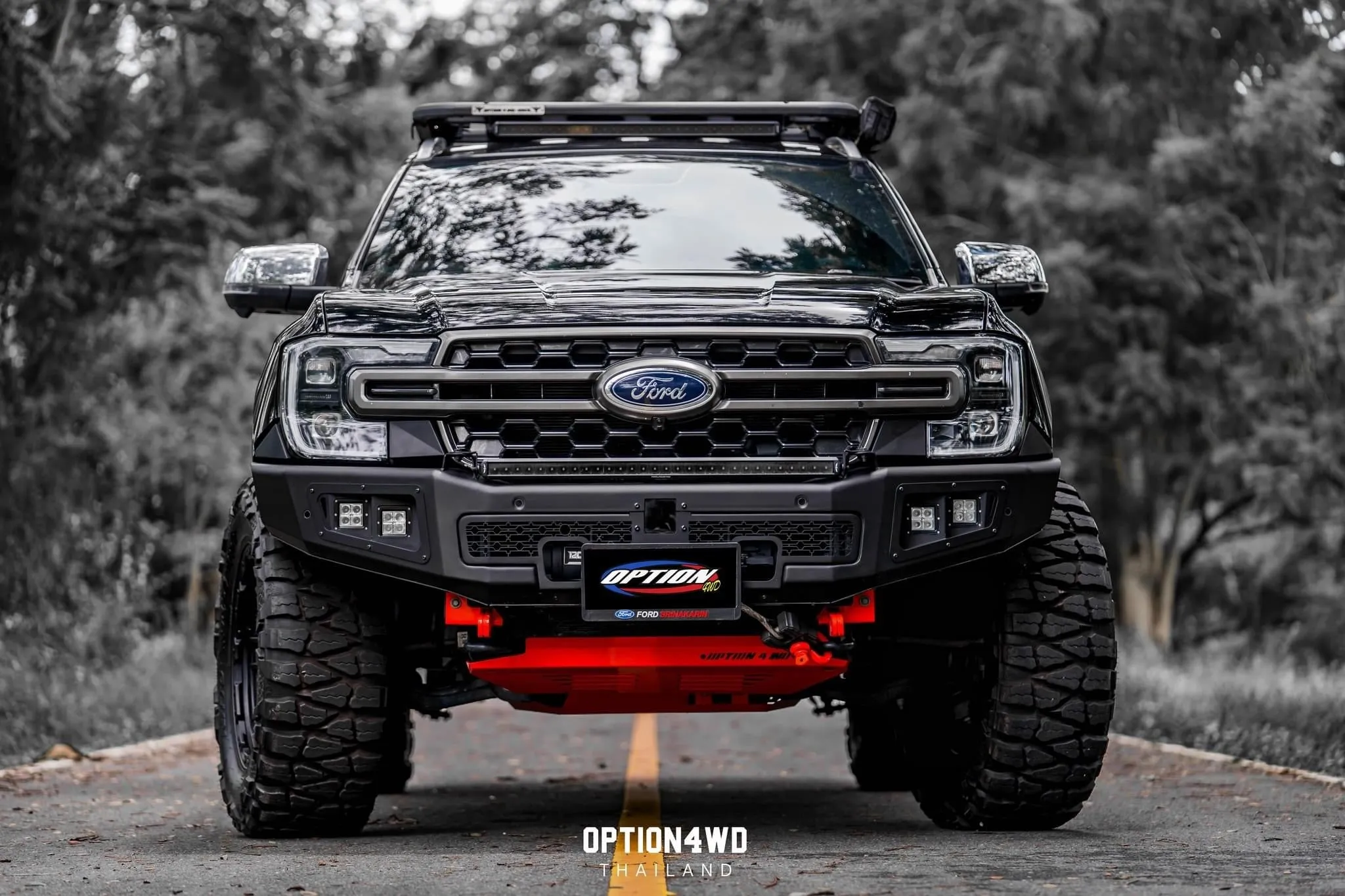 NEXT-GEN EVEREST - V.2  FRONT WINCH BAR FORD EVEREST 2022 
