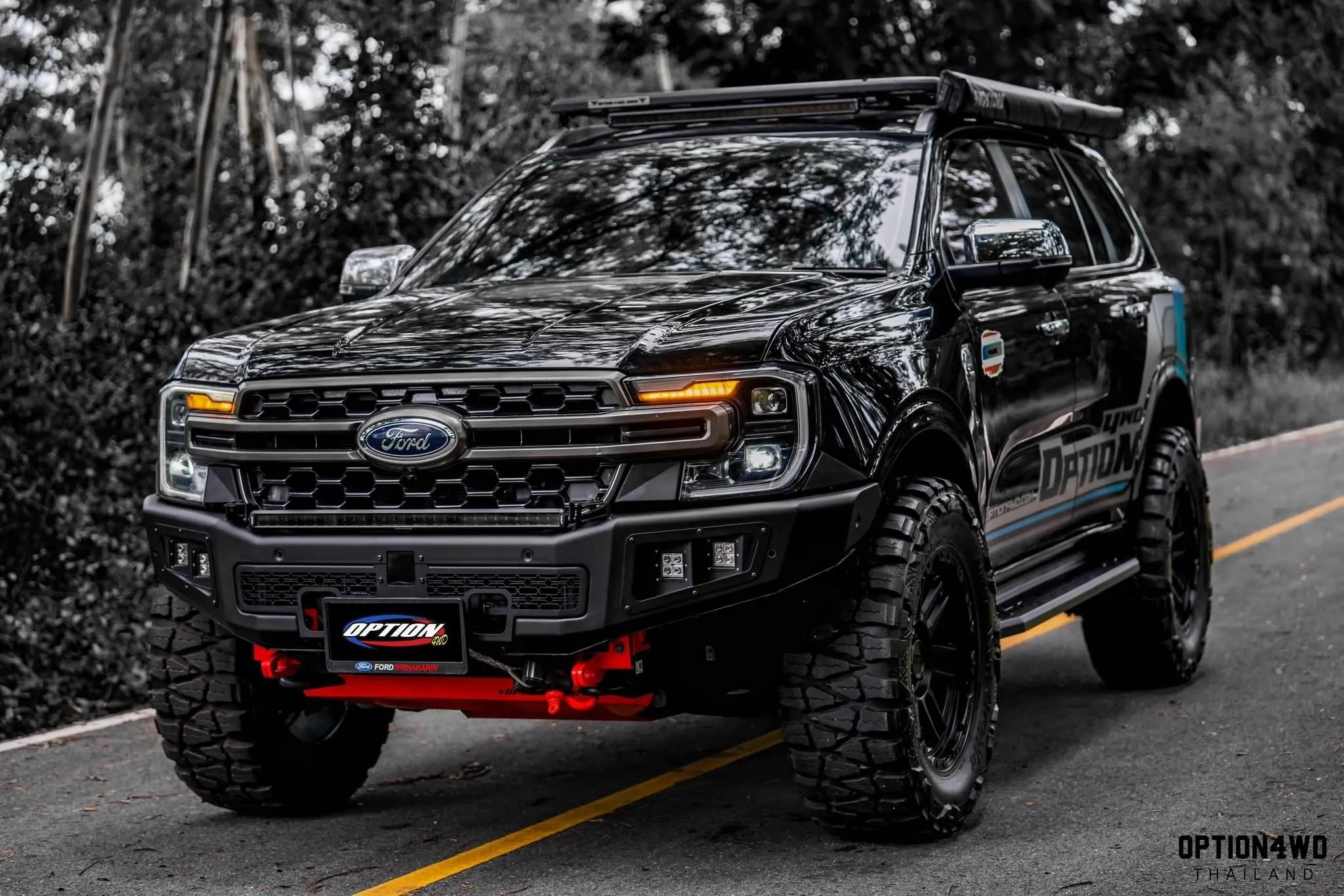 NEXT-GEN EVEREST - V.2  FRONT WINCH BAR FORD EVEREST 2022 