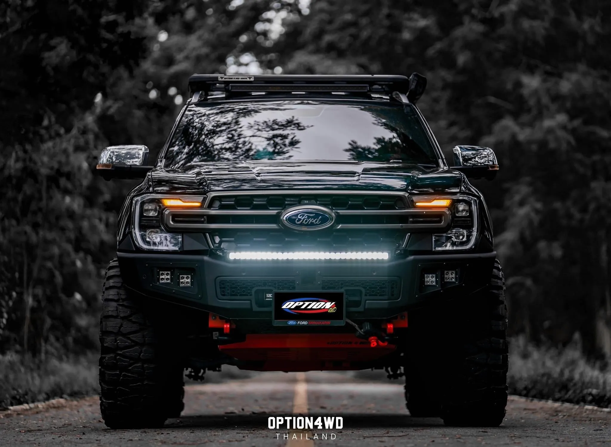NEXT-GEN EVEREST - V.2  FRONT WINCH BAR FORD EVEREST 2022 