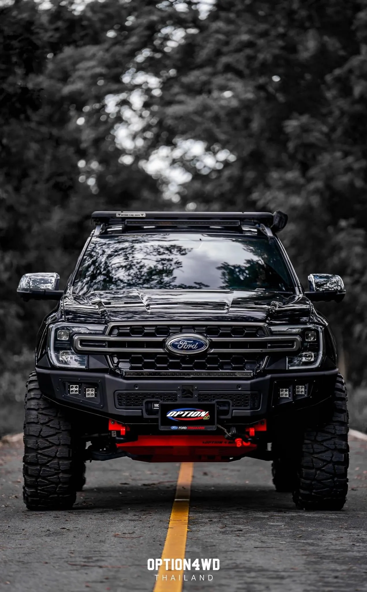 NEXT-GEN EVEREST - V.2  FRONT WINCH BAR FORD EVEREST 2022 