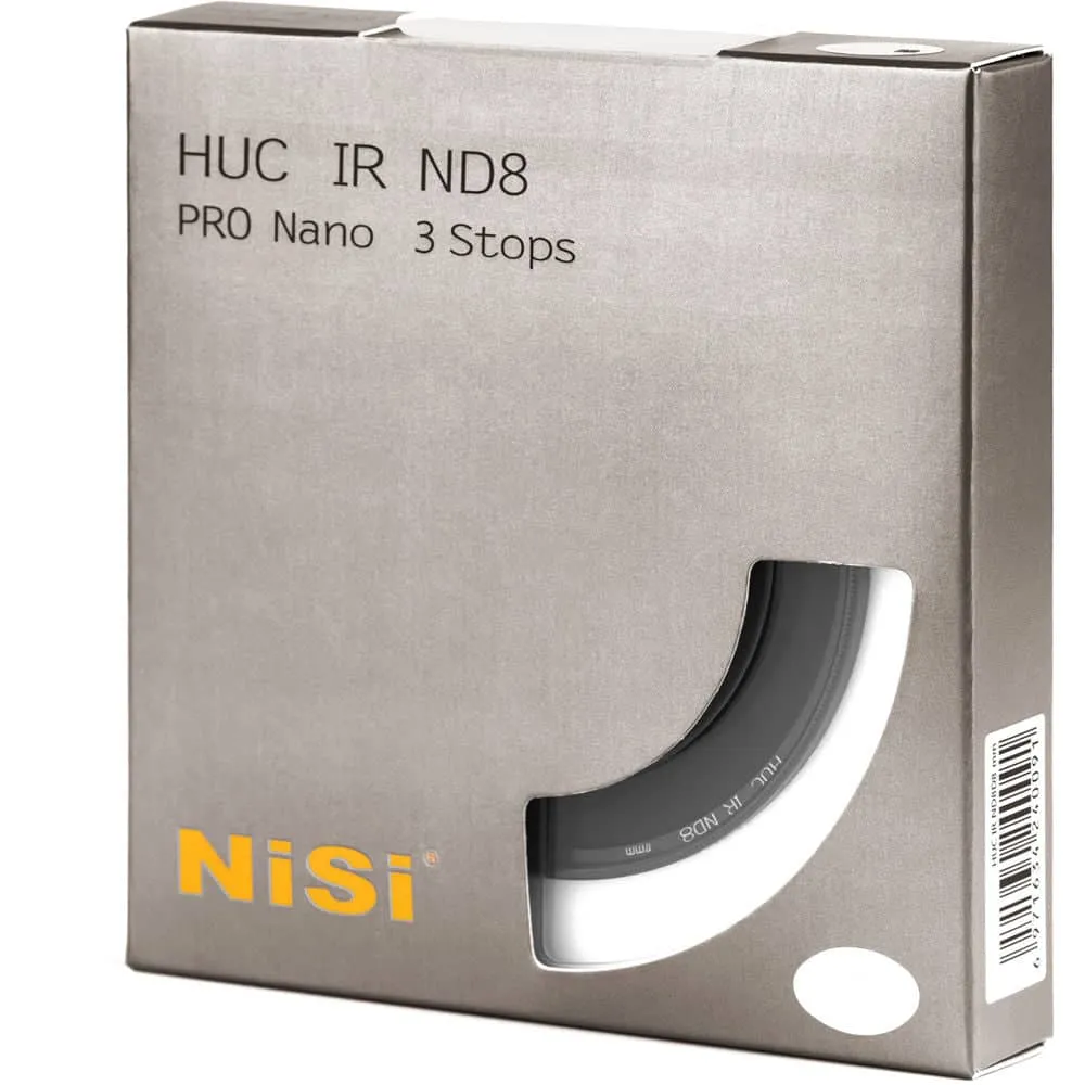 NiSi 49mm HUC PRO Nano IR Neutral Density Filter ND8 (0.9) 3 Stop