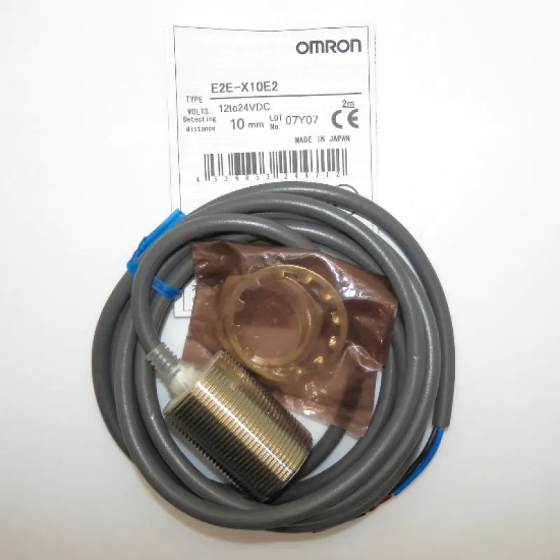 Omron E2E Series Long-Barrel Inductive Proximity Sensor E2E-X10E2