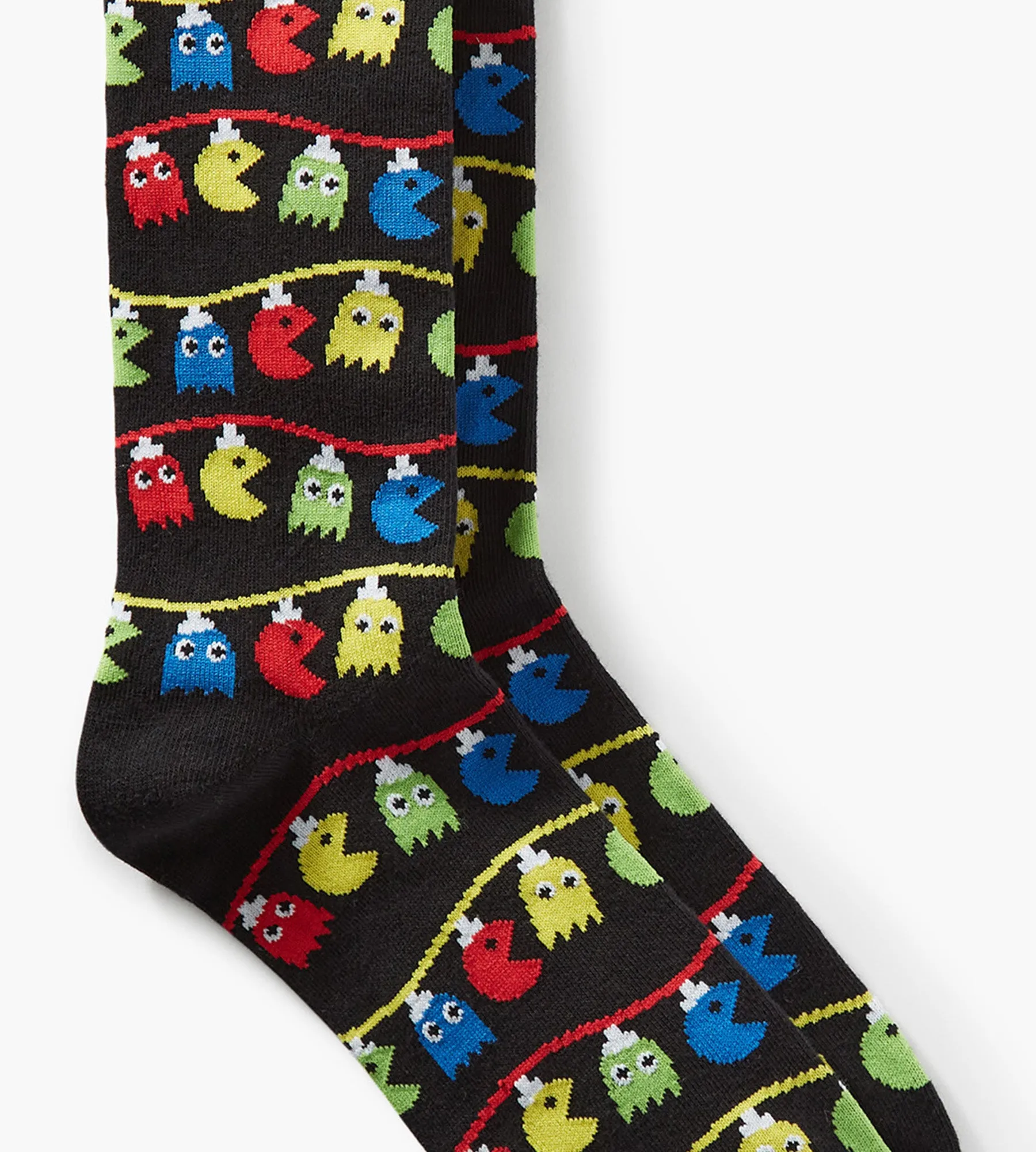 Pac Man Lights Socks