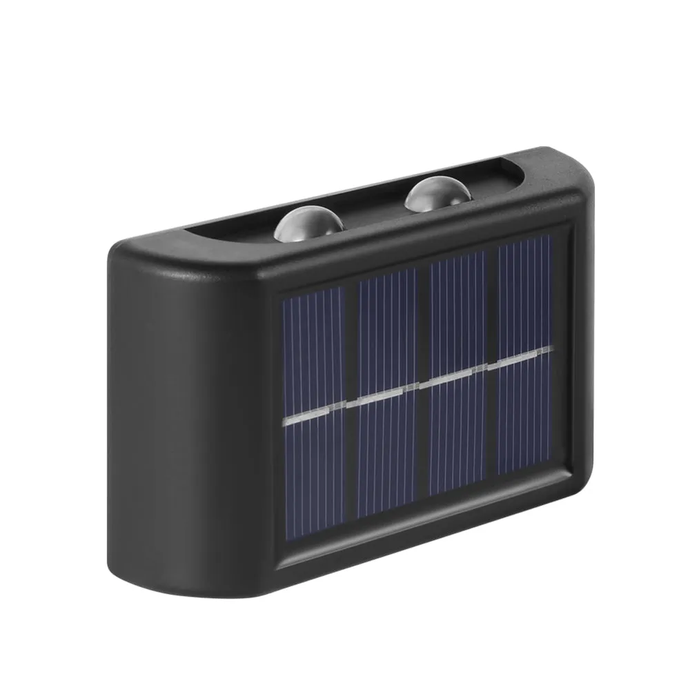 Pack Of 2 Portable Solar Powered Led Outdoor Wall Lights Fa-04