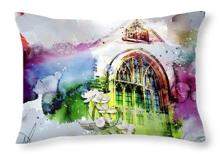 Peace and Love - Throw Pillow