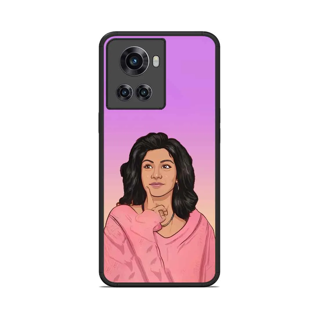 Personalized Mobile Phone Cover One plus 10R Back Cover With Cartoon Filter