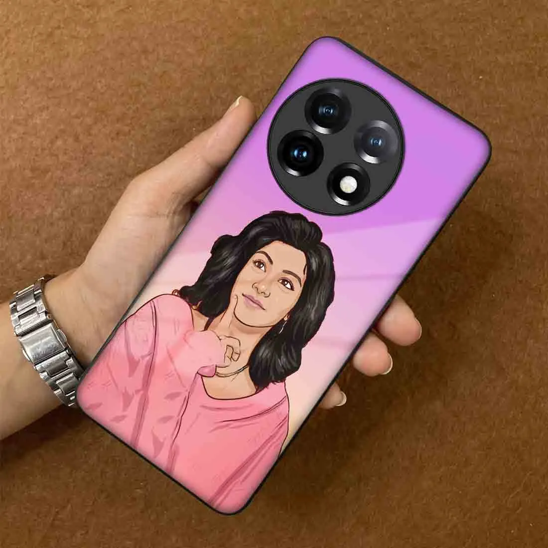 Personalized One Plus Phone Case with Image One Plus 11 Back Cover - Cartoonize Photo