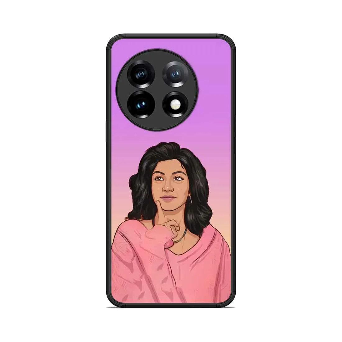 Personalized One Plus Phone Case with Image One Plus 11 Back Cover - Cartoonize Photo