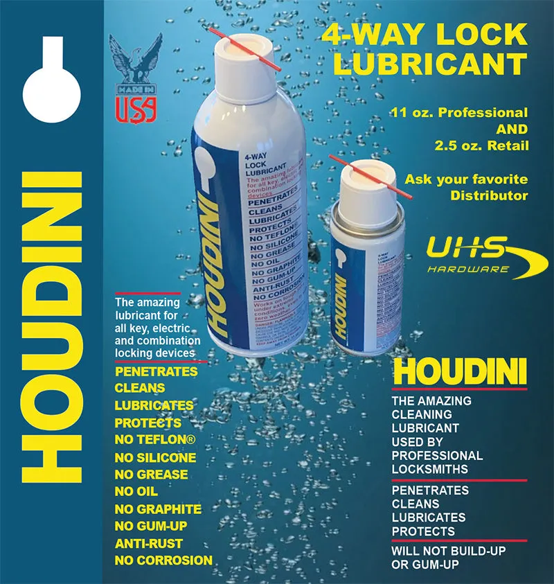 Protexall - Houdini 4-Way Lock Lubricant - 11oz