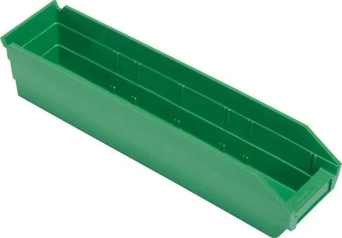 Quantum QSB103 Economy Shelf Bins, 4.13" x 17.88" x 4"