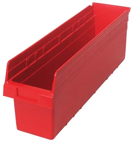 Quantum QSB806 Store-Max Shelf Bins, 6.63" x 23.63" x 8"