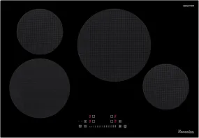 RCI301S 30" Induction Cooktop, 8100W, 4 Burners, Built-In Stove Top, Booster & Timer, 9 Power Levels, Slide Touch Control