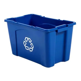 Recycling Containers - Curbside Box - 16 Gallon - 2-Pack