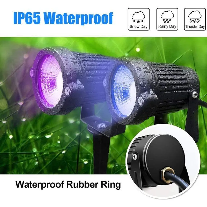 Remote LED Garden Lights – Dimmable and Weatherproof