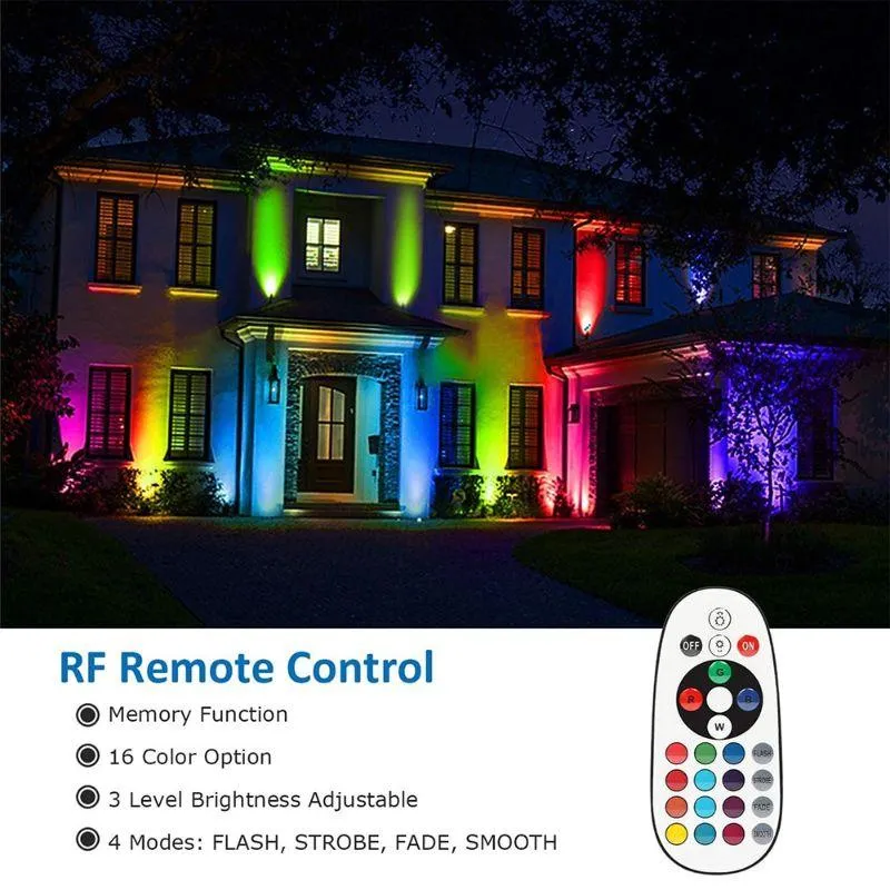 Remote LED Garden Lights – Dimmable and Weatherproof
