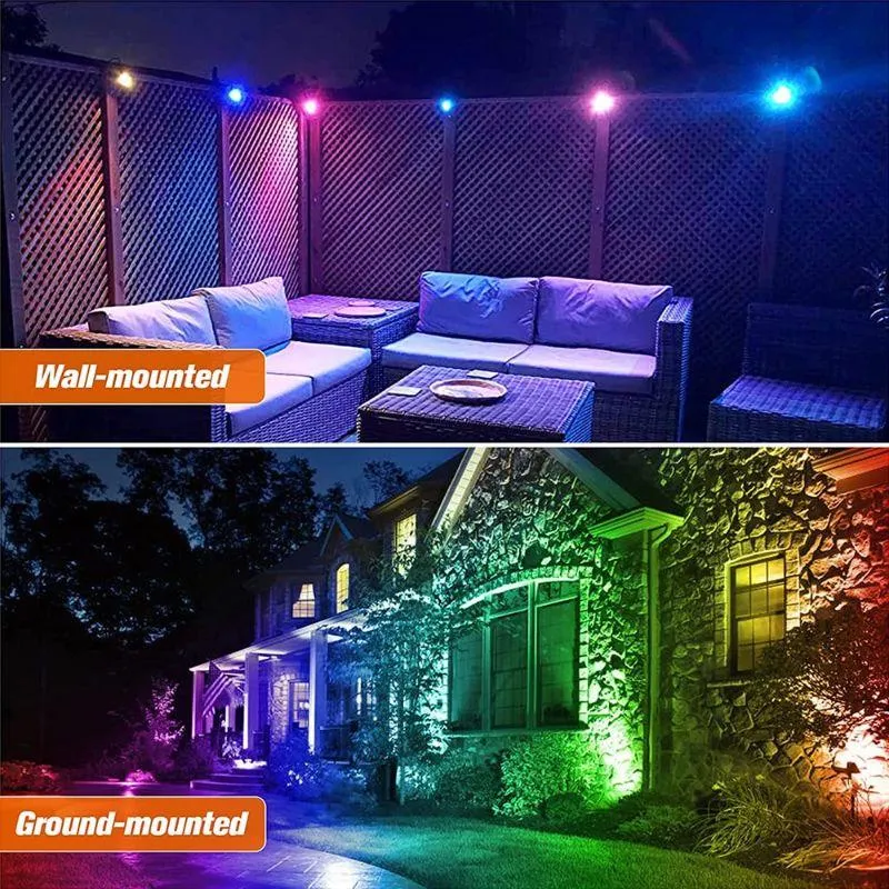 Remote LED Garden Lights – Dimmable and Weatherproof