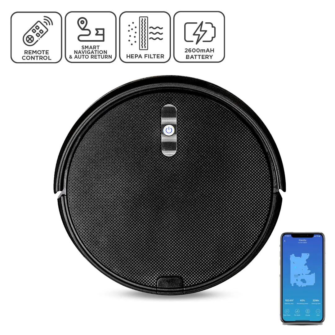 ROBOVAC App control Room mapping Robot Vacuum - MT600