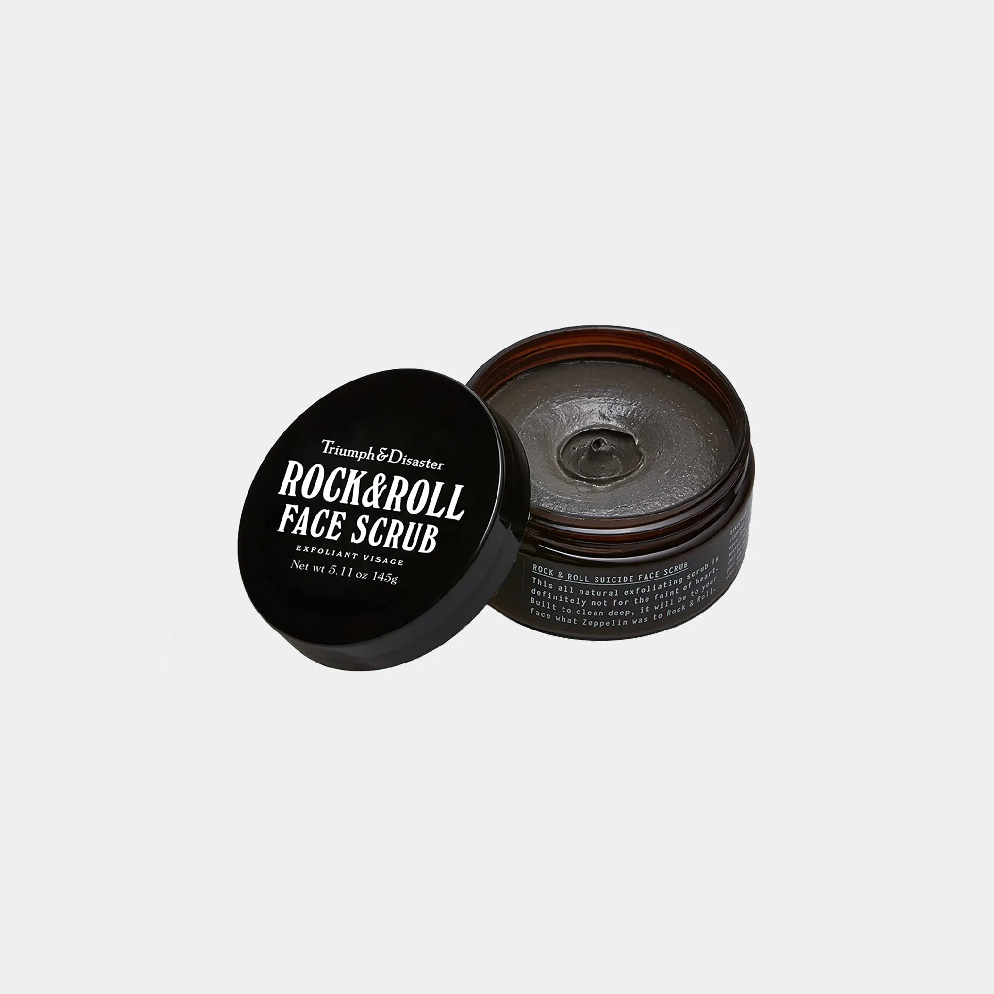 Rock & Roll Volcanic Ash & Green Clay Face Scrub